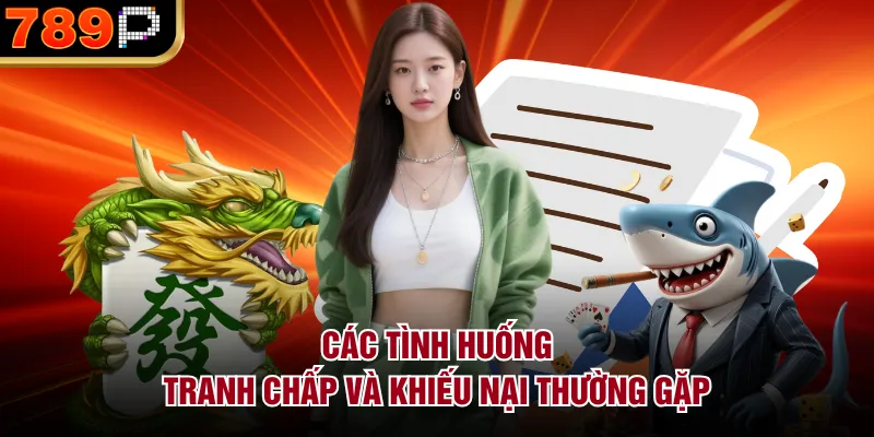 789P Xử Lý Tranh Chấp Và Khiếu Nại Ra Sao Cho Minh Bạch Các tình huống tranh chấp và khiếu nại thường gặp